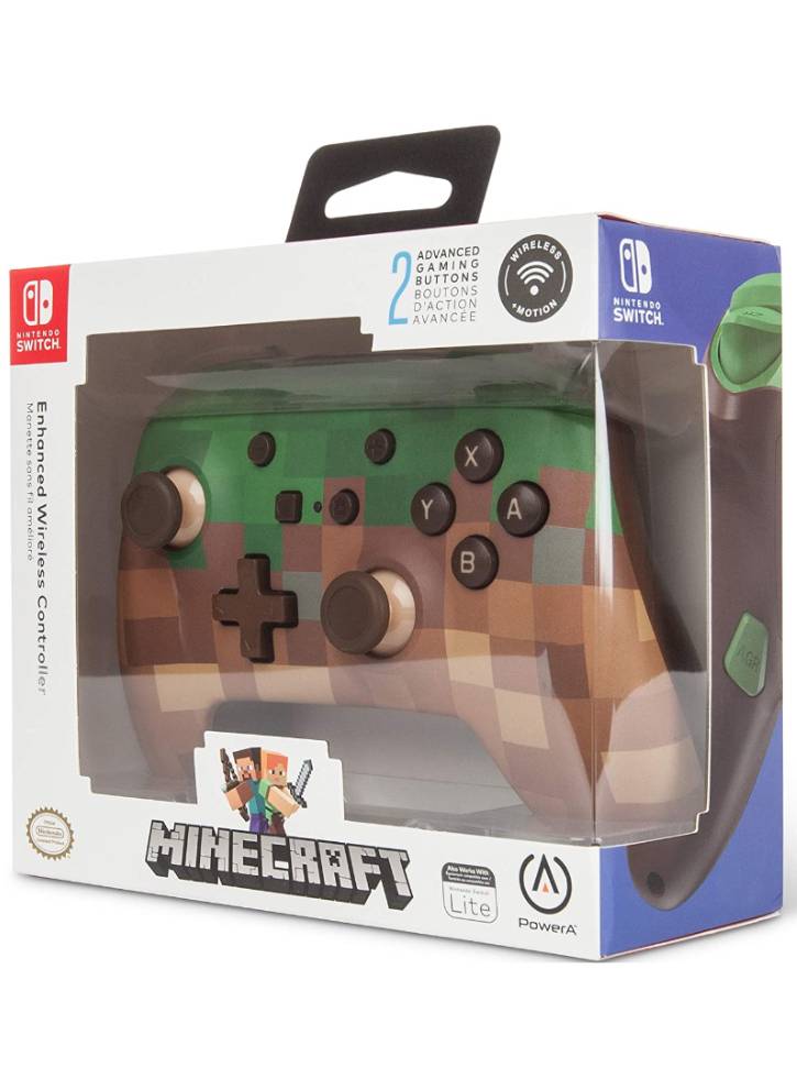 Controller: Minecraft Grass Block - NINTENDO SWITCH