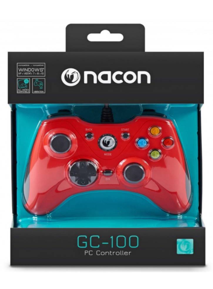 Nacon Red Controller Gaming GC-100 - PC