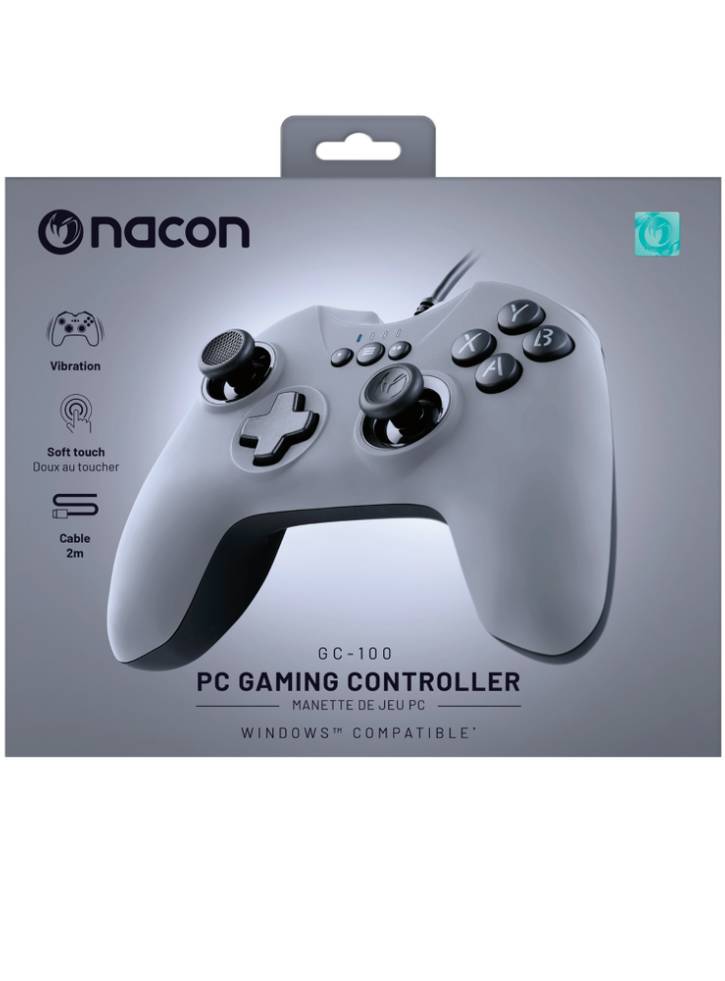 Nacon Grey Controller Gaming GC-100 - PC