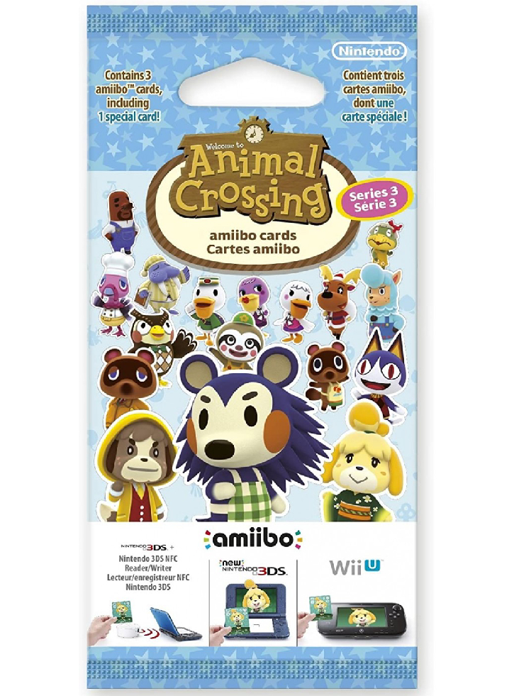 ANIMAL CROSSING AMIIBO CARDS SERIES 3