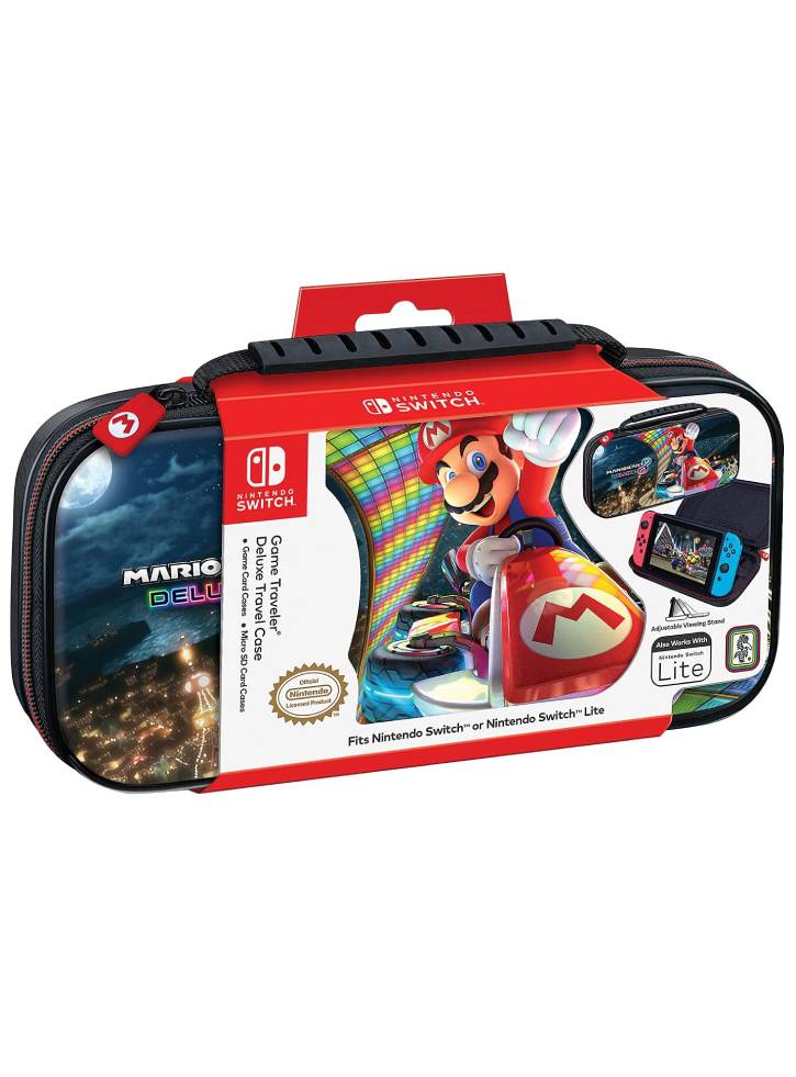 BigBen Game Traveler Deluxe Travel Case Mario Kart 8 Deluxe - Nintendo Switch