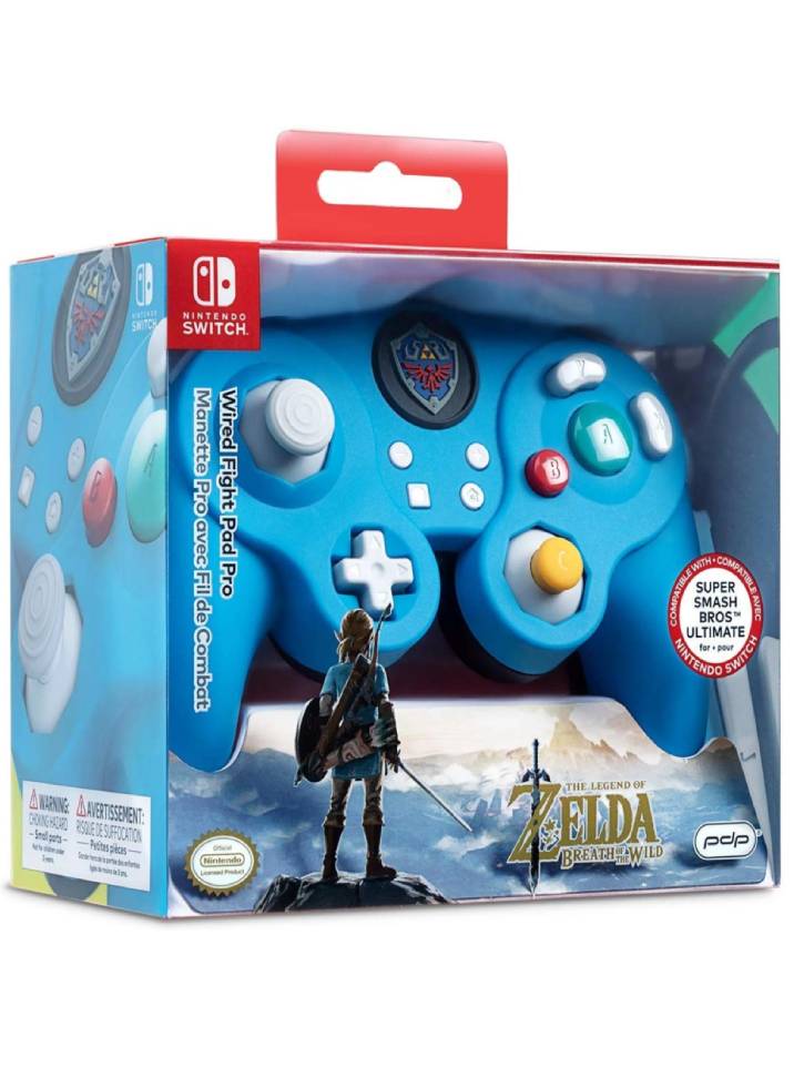 Wired Smash Pad Pro Zelda Breath of the Wild Wired PDP - NINTENDO SWITCH