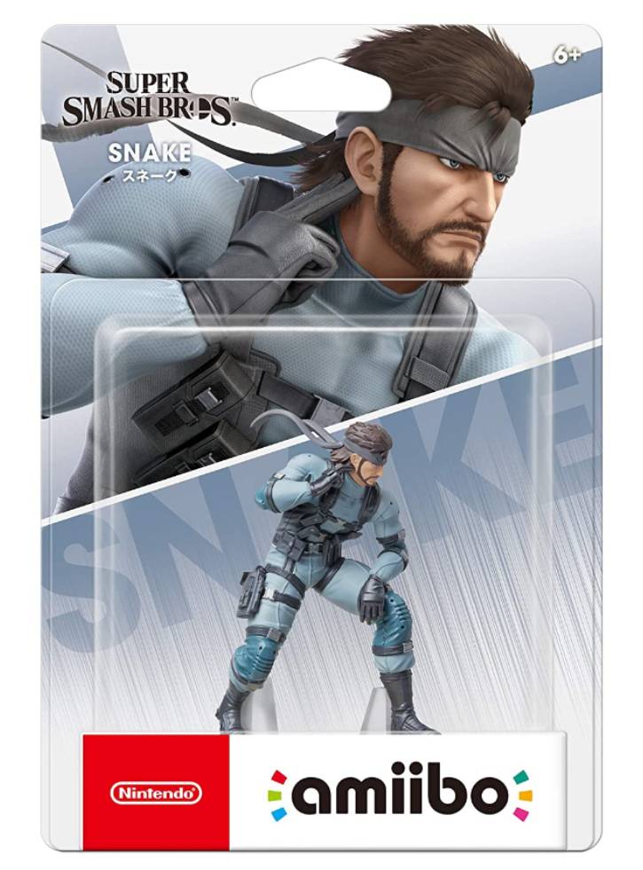 Figurina AMIIBO SNAKE (SUPER SMASH)