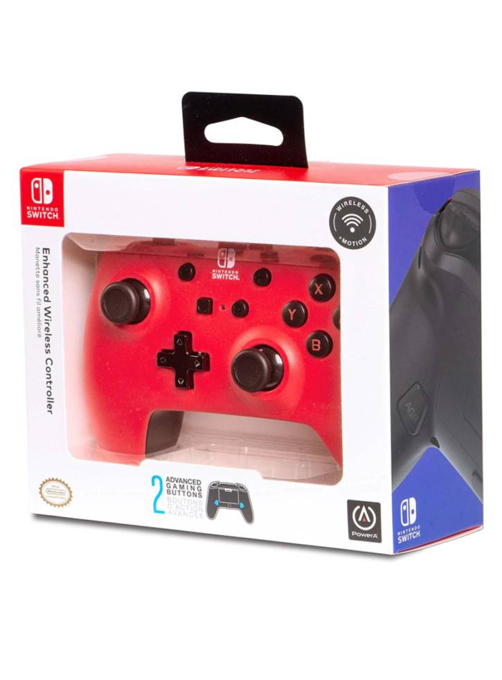 PowerA Enhanced Wireless Controller: Red - NSW