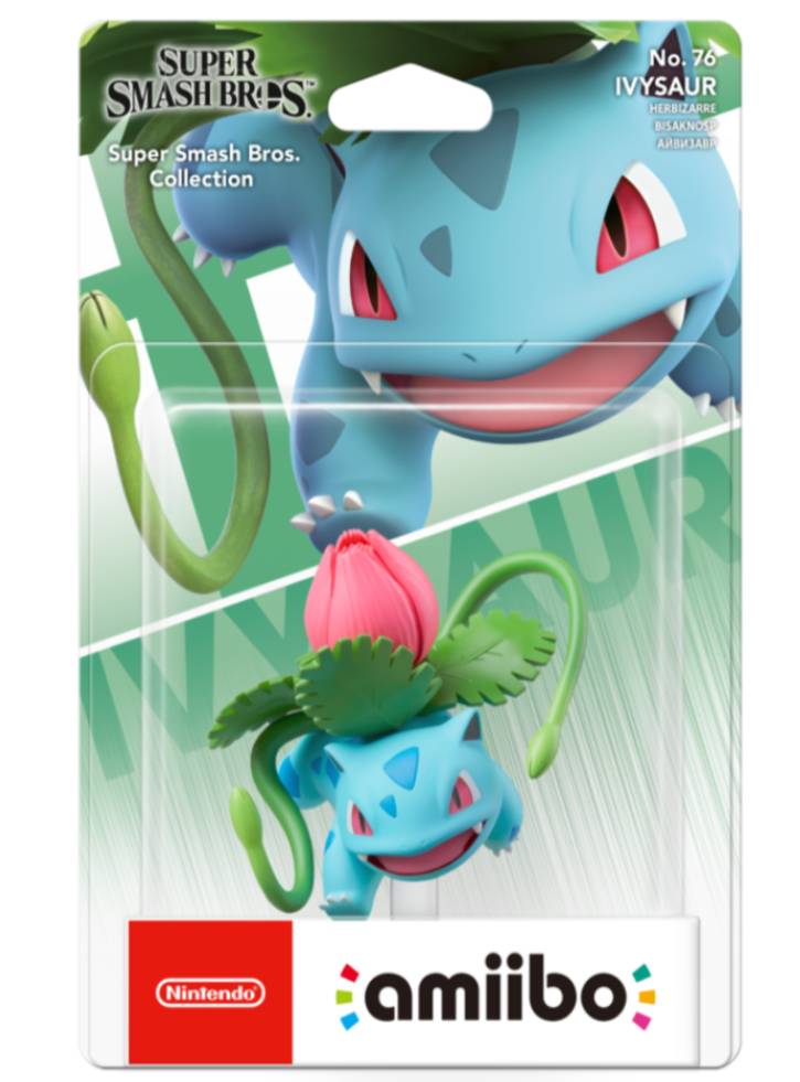 Figurina Amiibo No.76 - Ivysaur