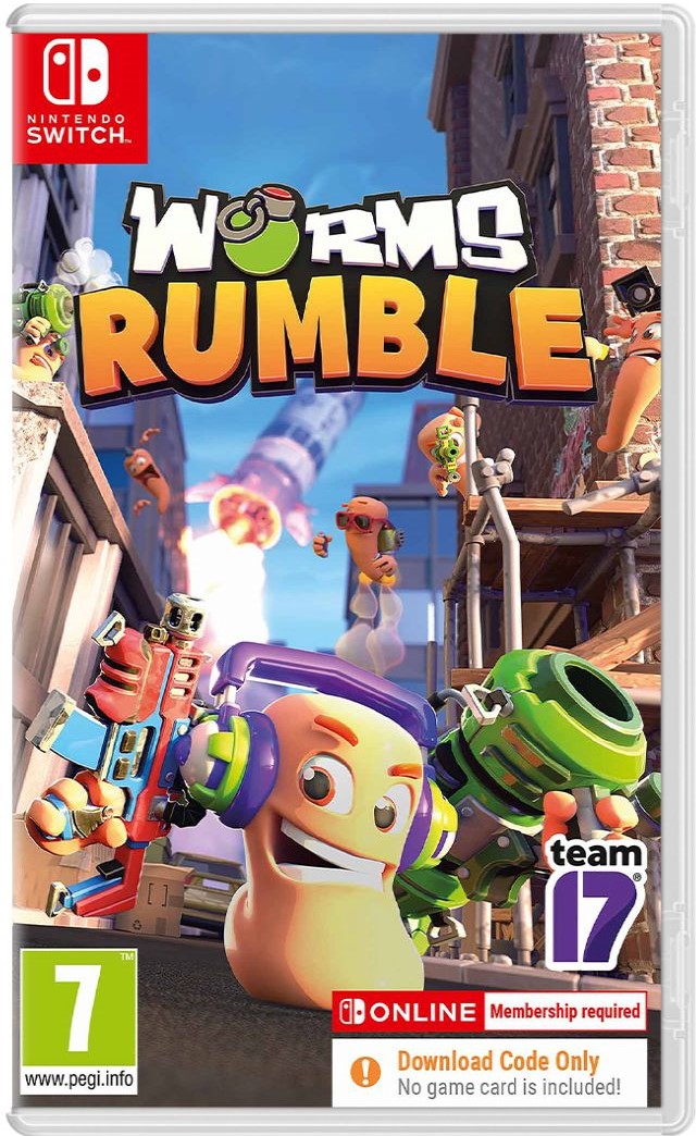 WORMS RUMBLE (Code in a Box) - Nintendo Switch