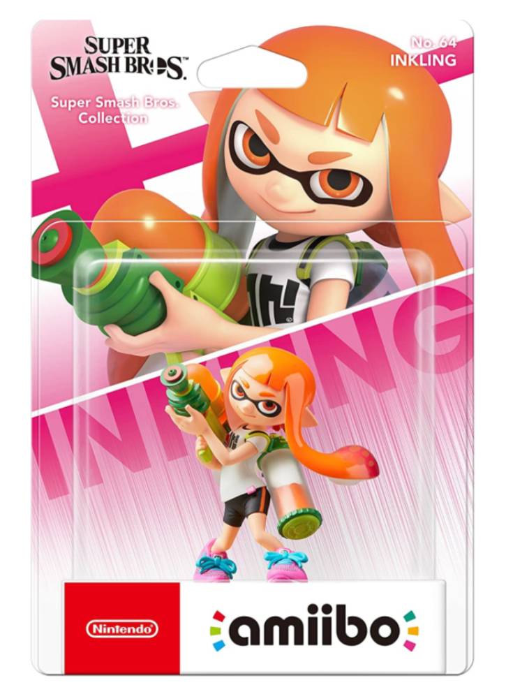 Figurina AMIIBO INKLING - SUPER SMASH