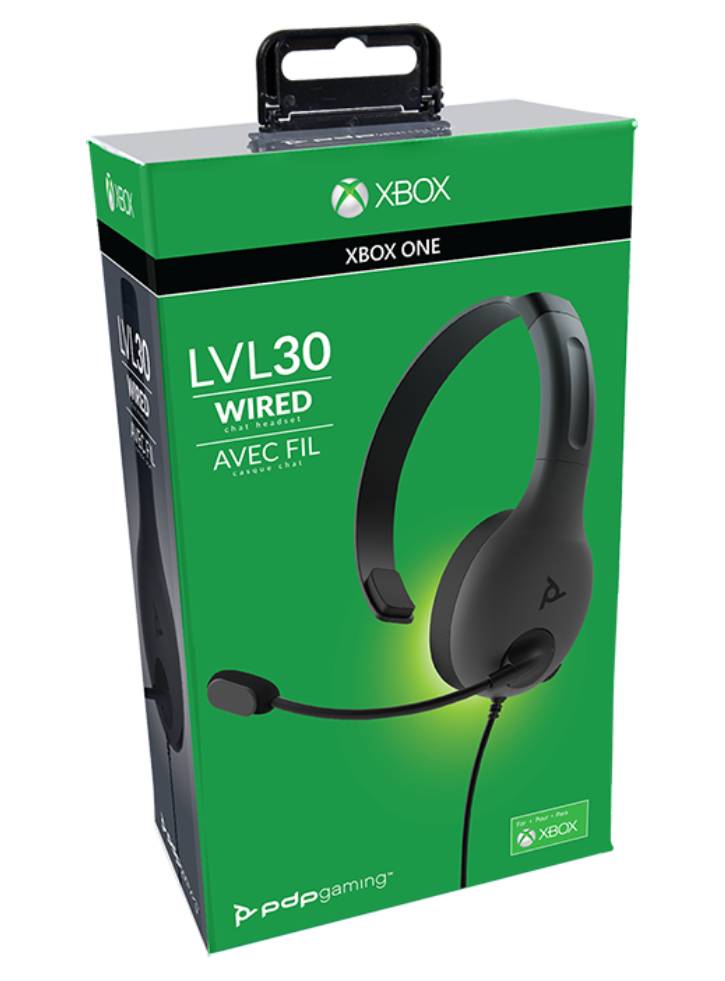 PDP LVL30 Chat Headset Black - XBOX ONE