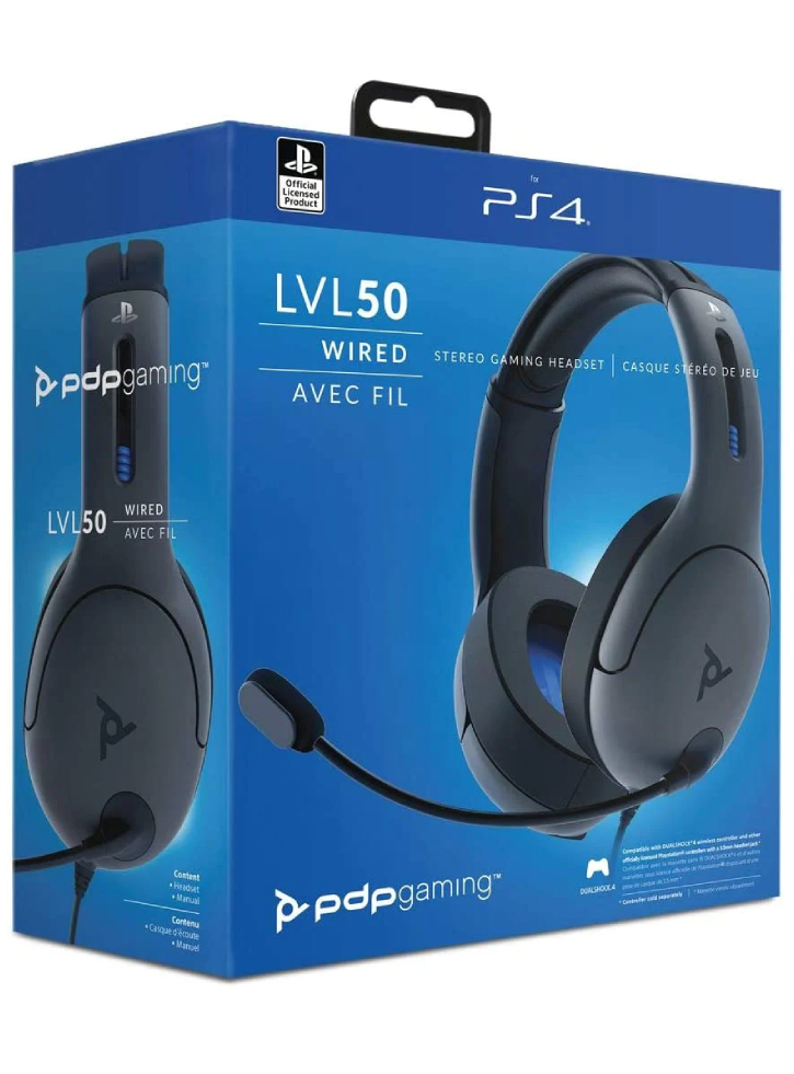 PDP LVL50 Wired Headset - PS4