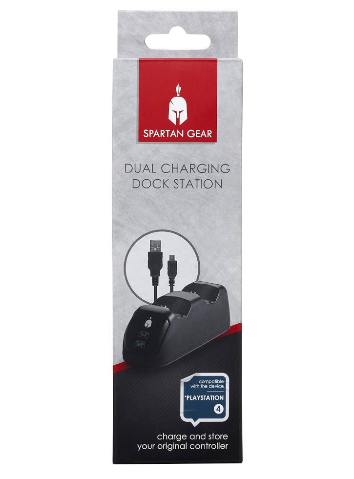 Spartan Gear Statie Dock incarcare dubla - PS4