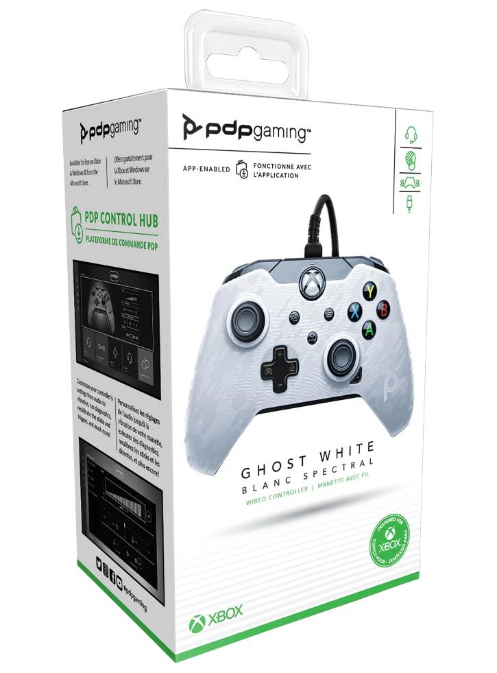 PDP Wired Controller Ghost White - XBOX Serie X
