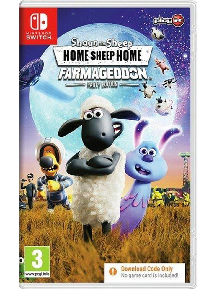 Shaun the Sheep Home Sheep: Home Farmageddon Party Edition (Code in a box)- NSW