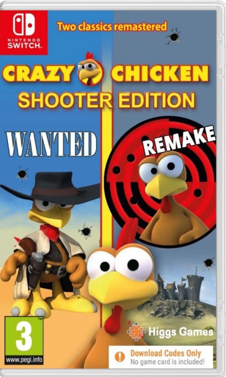 Crazy Chicken Shooter Edition (Code in a Box) - NSW