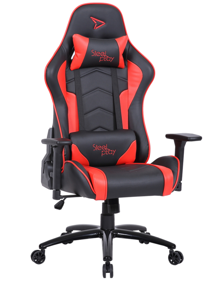 Scaun de Gaming SteelPlay: SGC01 Rosu - PC