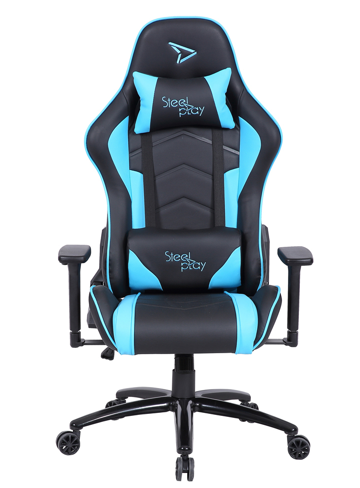 Scaun de Gaming SteelPlay: SGC01 Albastru -PC