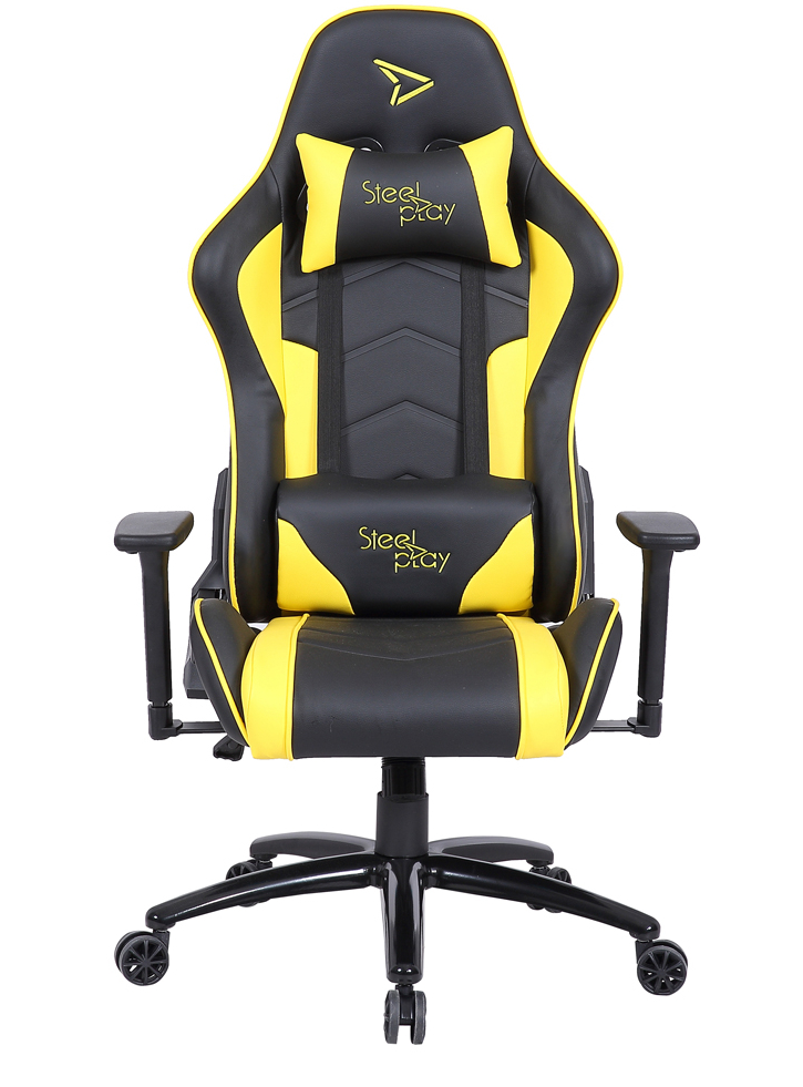 Scaun de Gaming SteelPlay: SGC01 Galben - PC