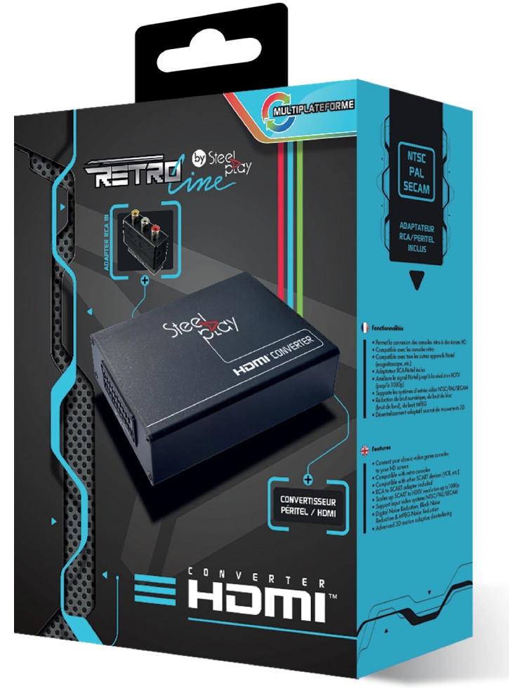 Adaptor SteelPlay Scart - HDMI