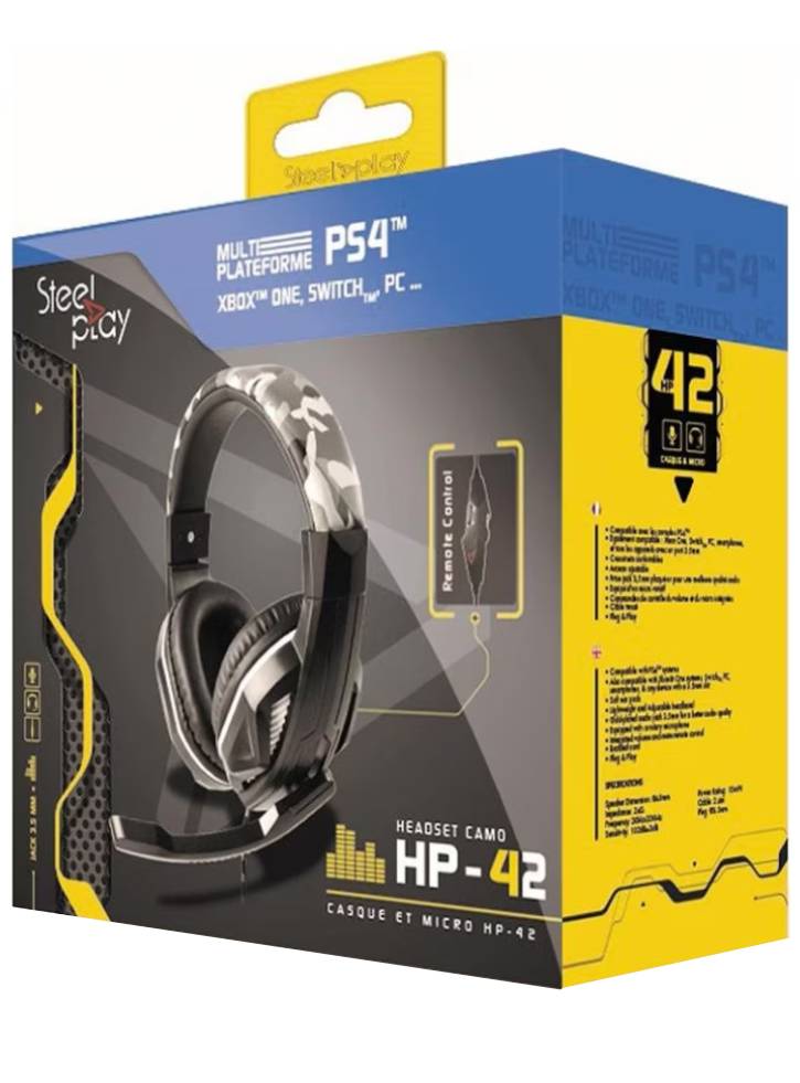 Casti SteelPlay cu fir HP-42 - PS4