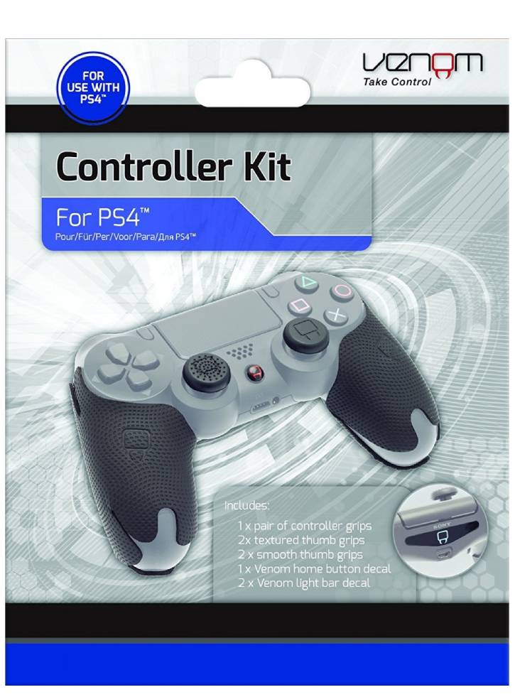 Venom Dual Shock 4 Controller Grip Kit - PS4
