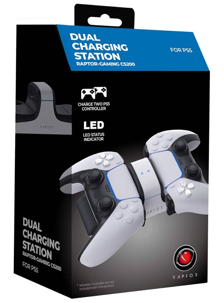 Raptor: Dual Charging Dock - PS5