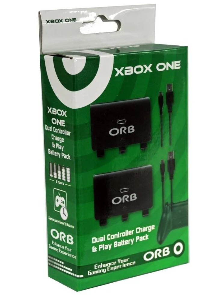 Dual Controller Charge & Play Battery Pack (ORB) - XBOX ONE