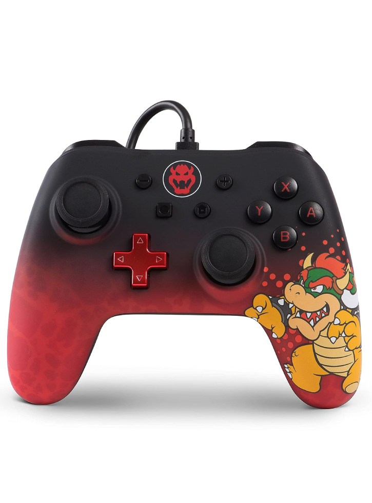 PowerA Wired Iconic Controller: Bowser - NINTENDO SWITCH
