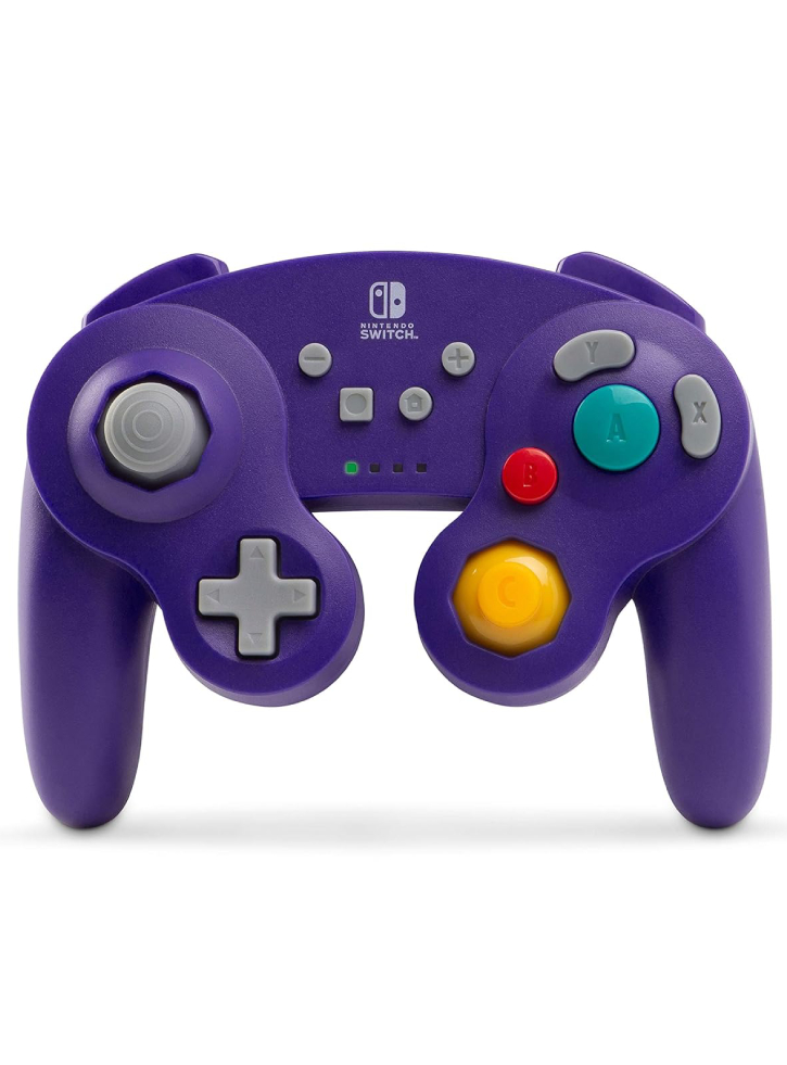 PowerA Wireless Controller Gamecube Style Purple - NINTENDO SWITCH