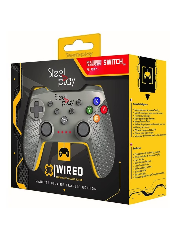 Steelplay Wired Controller: Classic Edition - Nintendo Switch