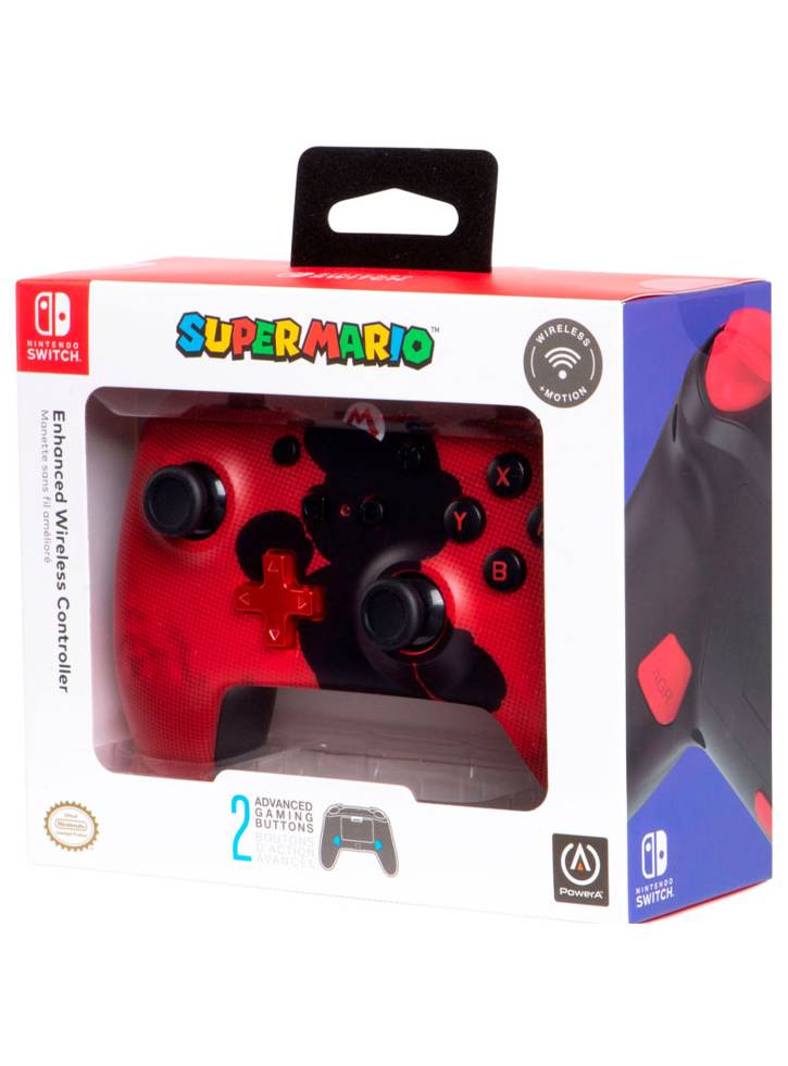 PowerA Enhanced Wireless Controller - Mario Silhouette - NSW