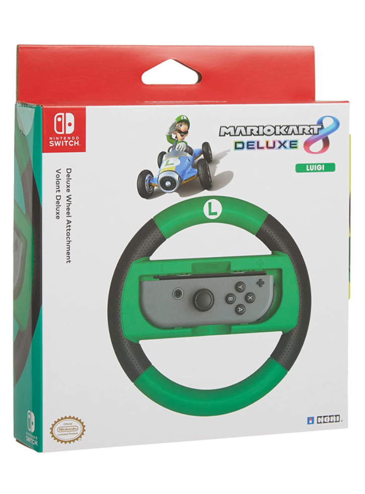 Mario Kart 8 Deluxe: Racing Wheel Controller (Luigi) - NSW
