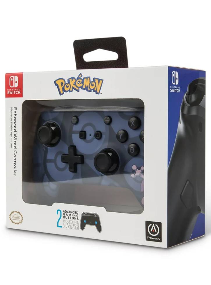 PowerA Pokemon Wired Controller: Mewtwo - NSW