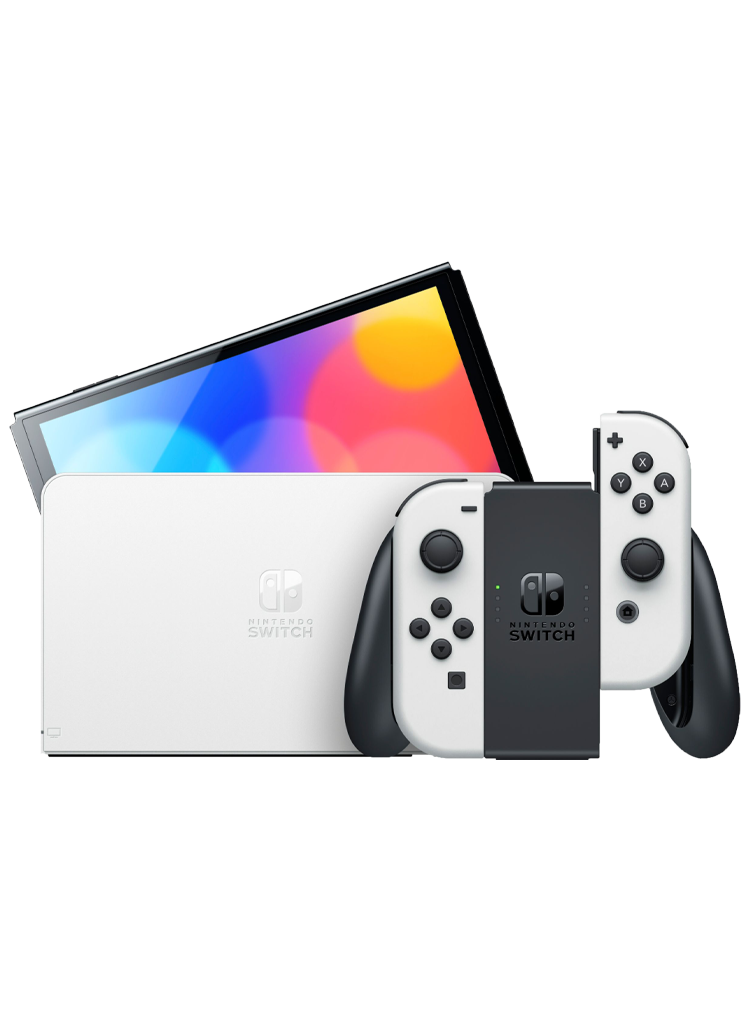 Consola Nintendo Switch (oled Model) White Set - Nsw