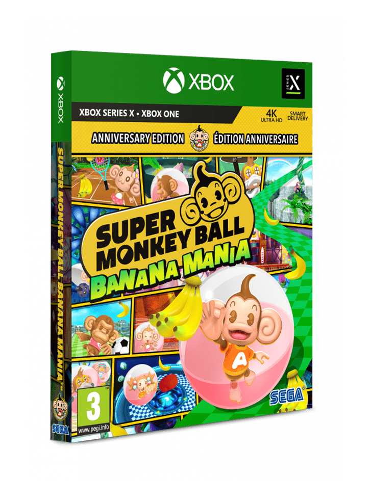 SUPER MONKEY BALL BANANA MANIA LAUNCH EDITION - XBOX SERIES X/ XBOX ONE