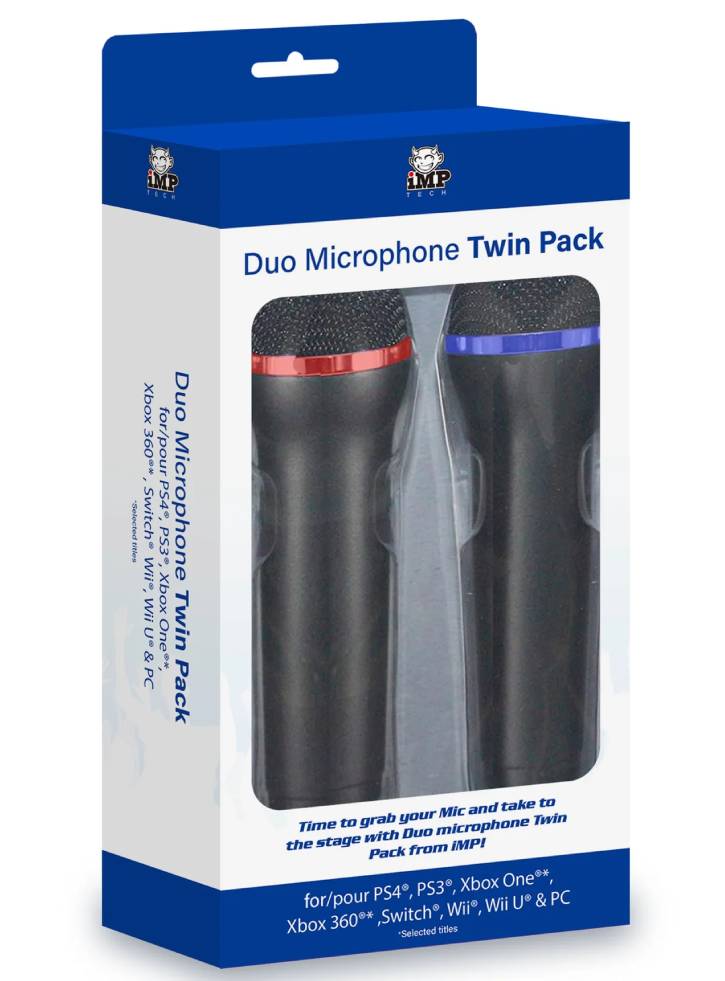 Multi Format Microfon Pachet Dublu PS3