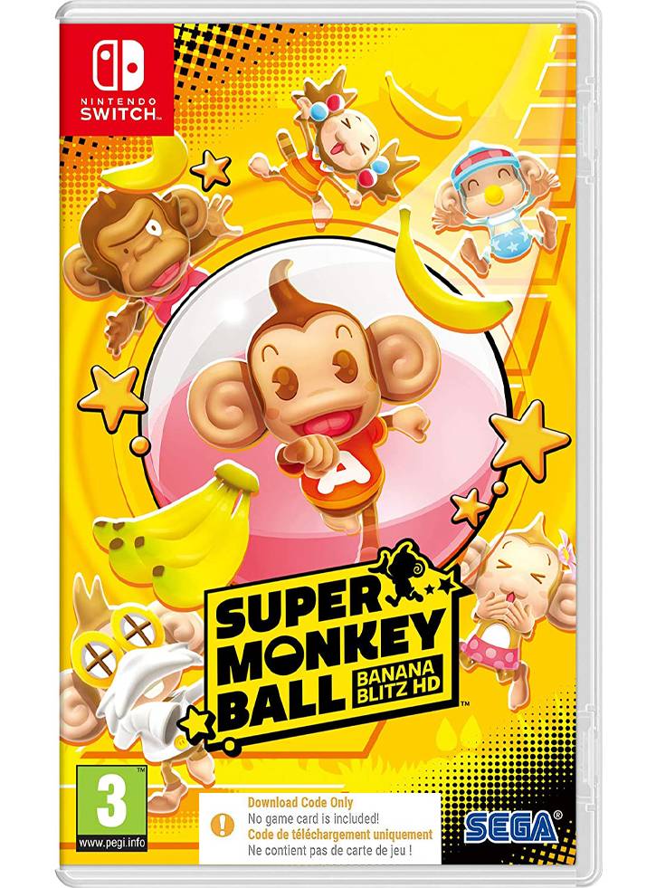 Super Monkey Ball: Banana Blitz (Code in a Box) - NSW