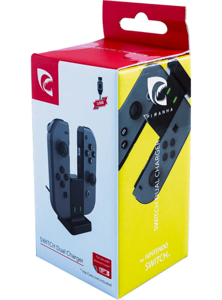 Piranha Incarcator Dublu Nintendo Switch
