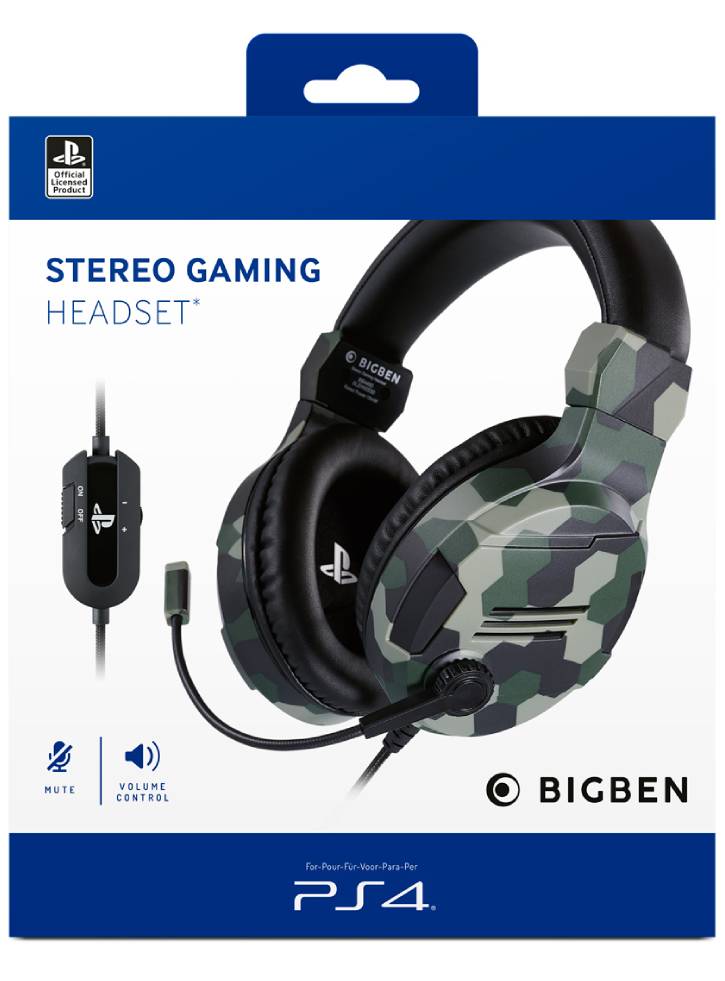 Casti Nacon Stereo Gaming V3 Camo – Playstation 4