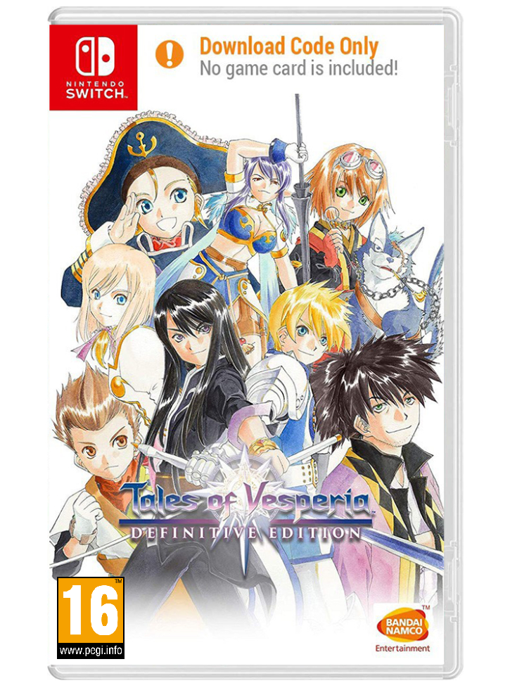 Tales of Vesperia: Definitive Edition (Code in a Box) - NSW