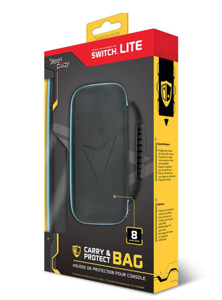 Geanta SteelPlay de transport si protectie Black & Blue NSW