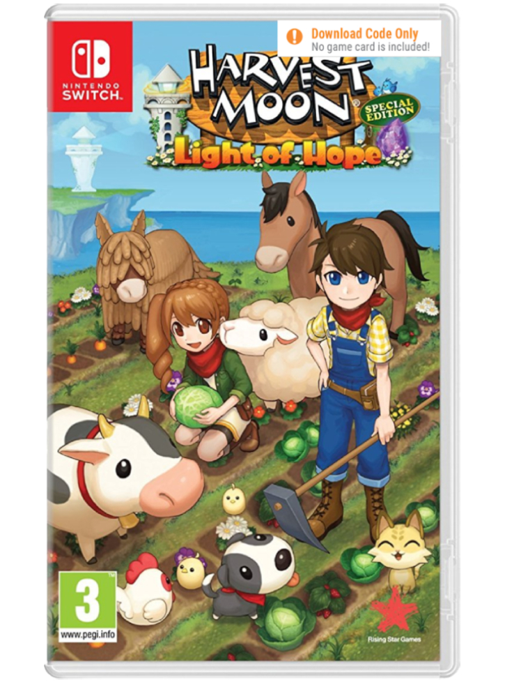 Harvest Moon Light of Hope ( Code in a Box) - NSW