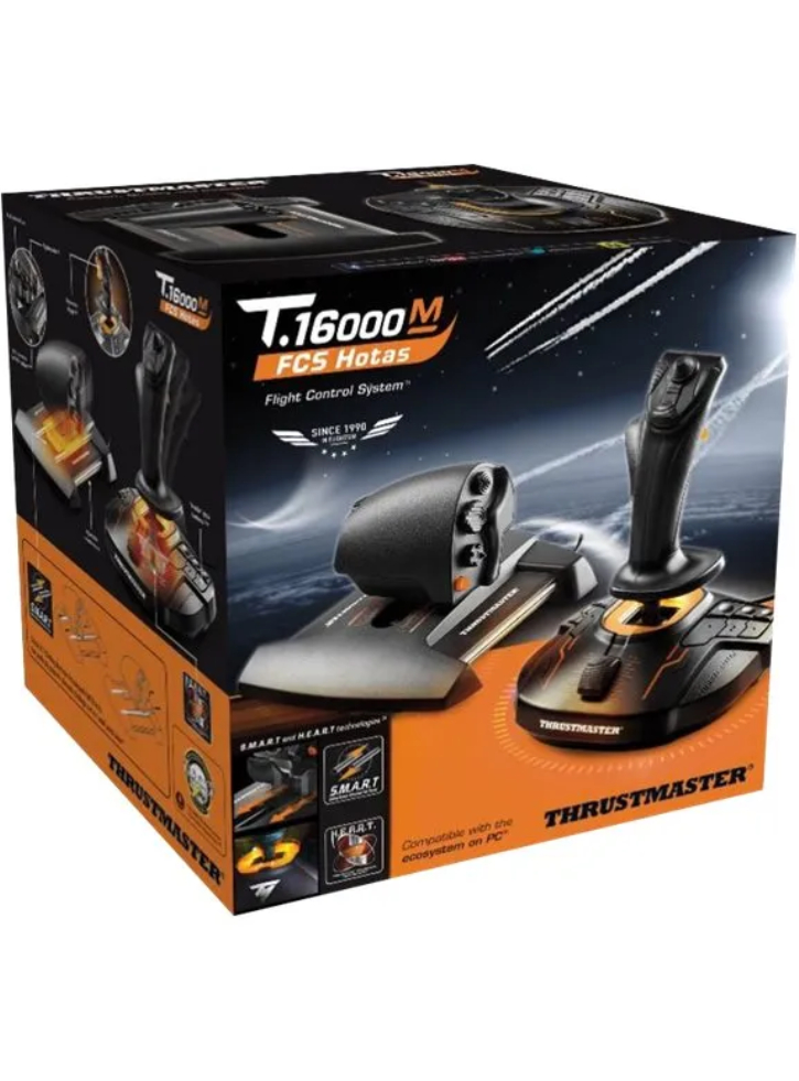 Thrustmaster Joystick T.16000M Joystick Orange PC