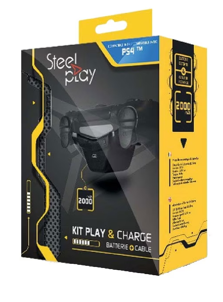 Steelplay Kit Play & Charge Powerbank PS4