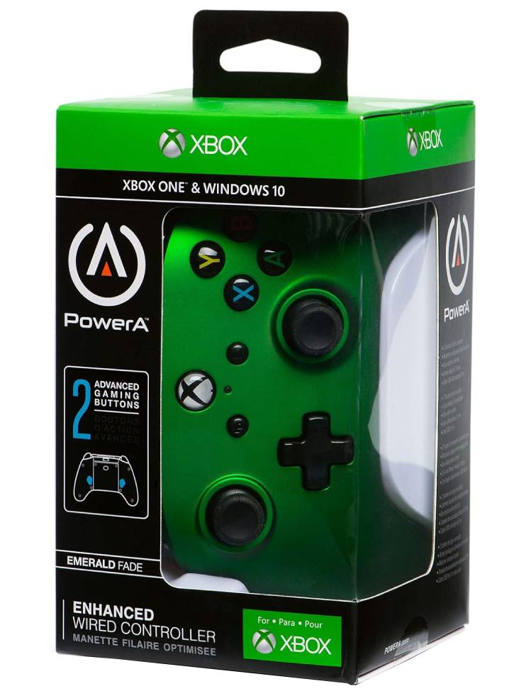 Controller Enhanced Cu Cablu Emerald Fade Xbox One