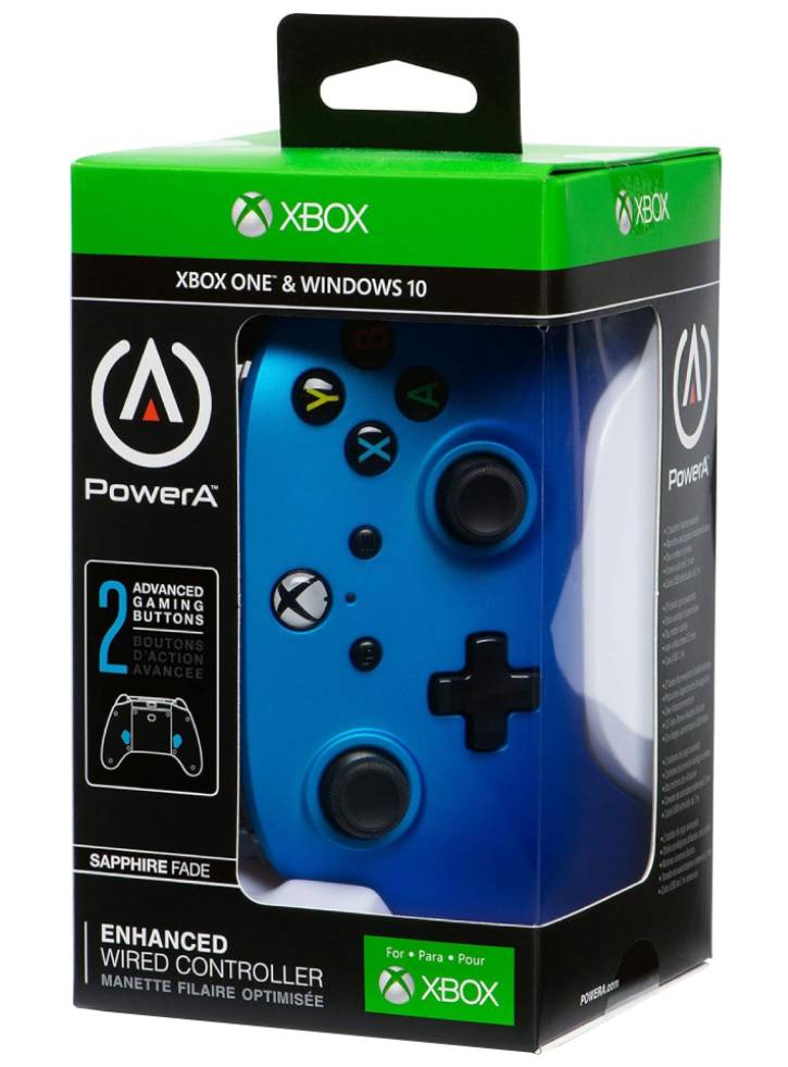 PowerA Controller Enhanced Wired Sapphire Fade Xbox One