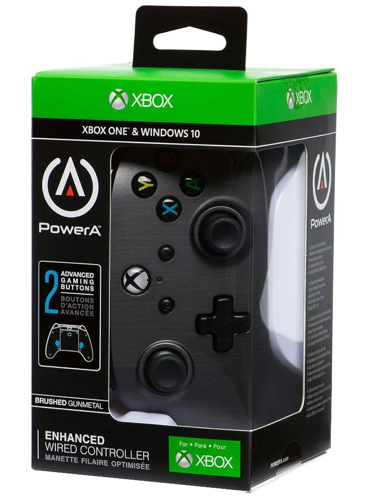 PowerA Controller Cu Cablu Enhanced Brushed Gunmetal Xbox One
