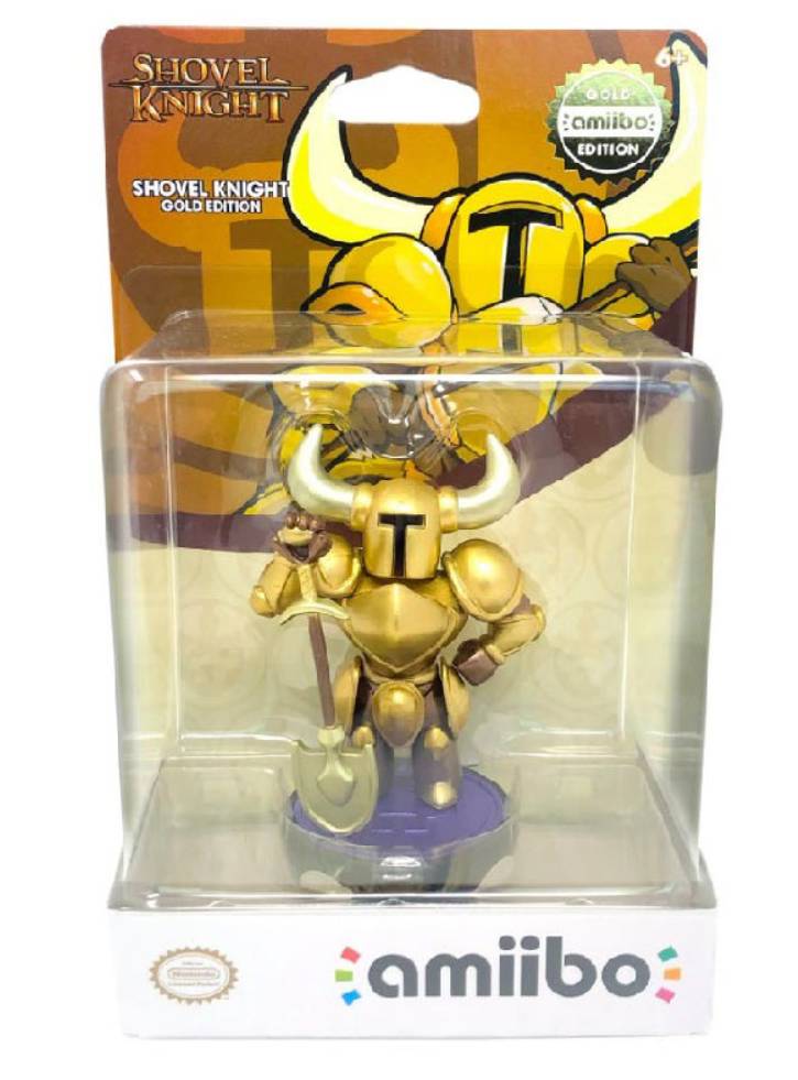 Amiibo Shovel Knight Gold