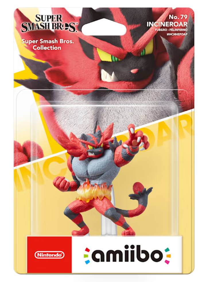 Figurina Amiibo No. 79 Incineroar