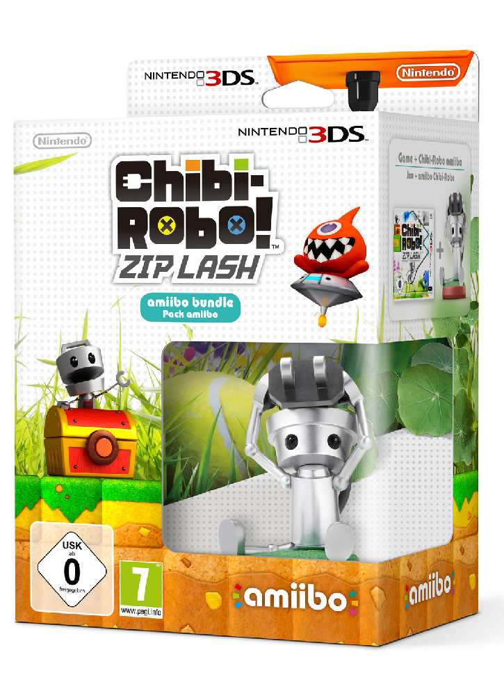 Figurina Chibi-Robo!: Zip Lash + Amiibo bundle NINTENDO 3DS