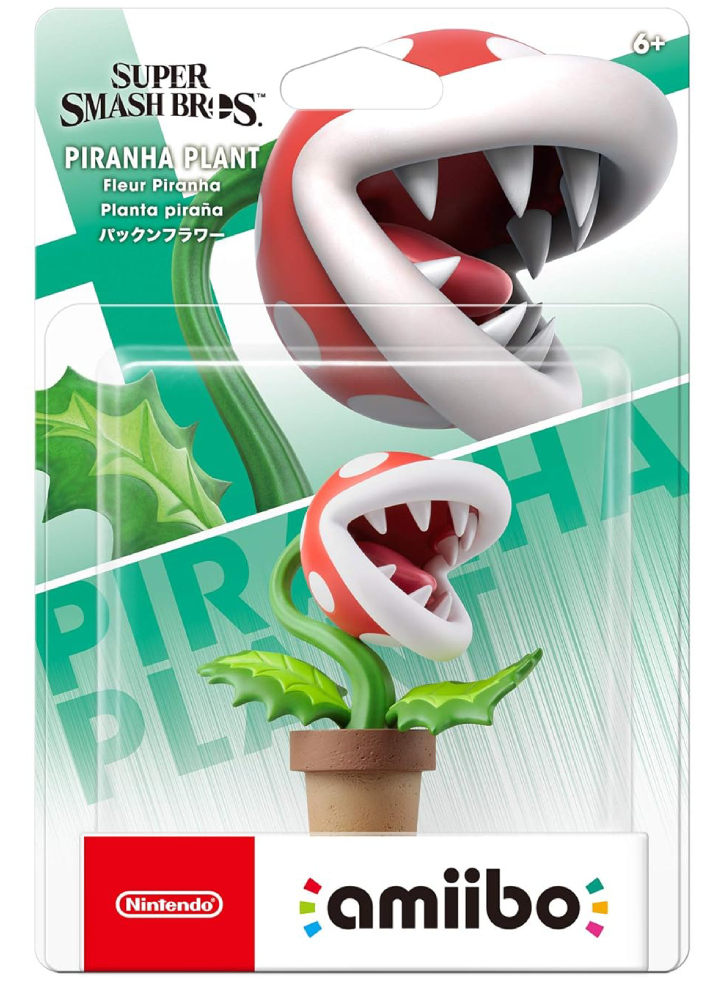 Figurina Amiibo Piranha Plant Super Smash Bros. Collection