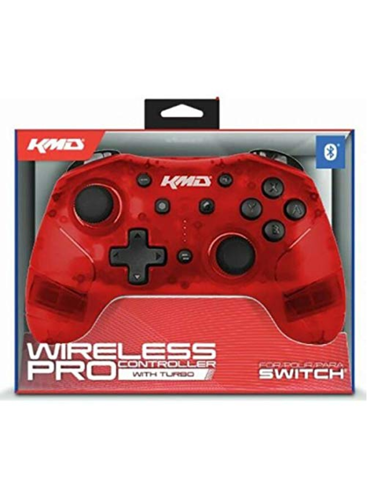 KMD Nintendo Switch Pro Wireless Controller Red